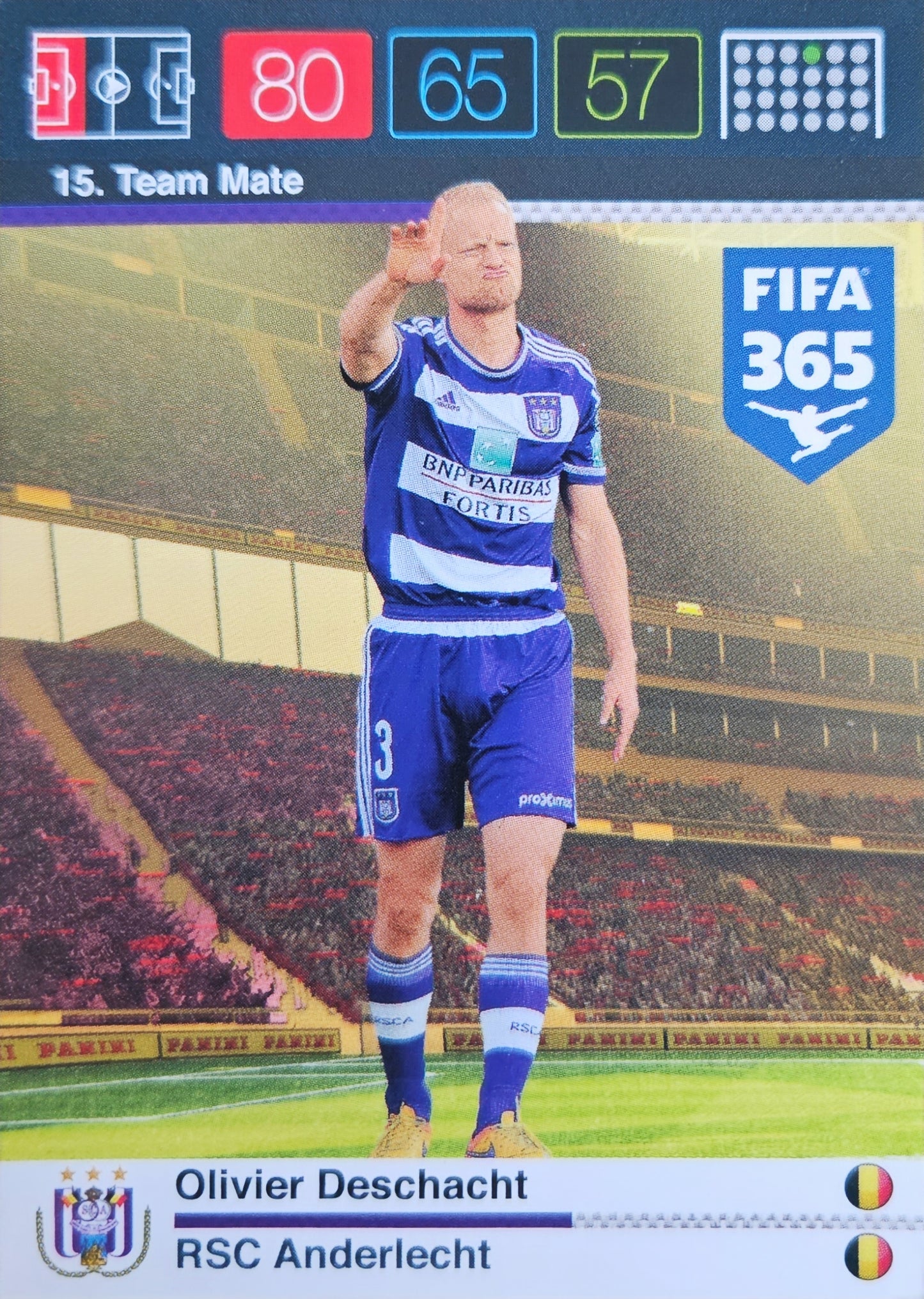 Olivier Deschacht - Team Mate - FIFA 365 15/16