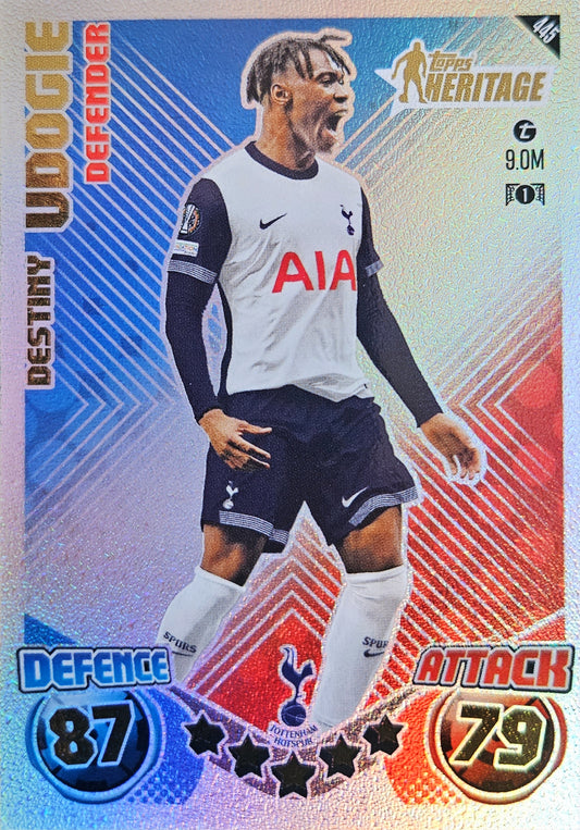 Destiny Udogie - Heritage - Match Attax 24/25