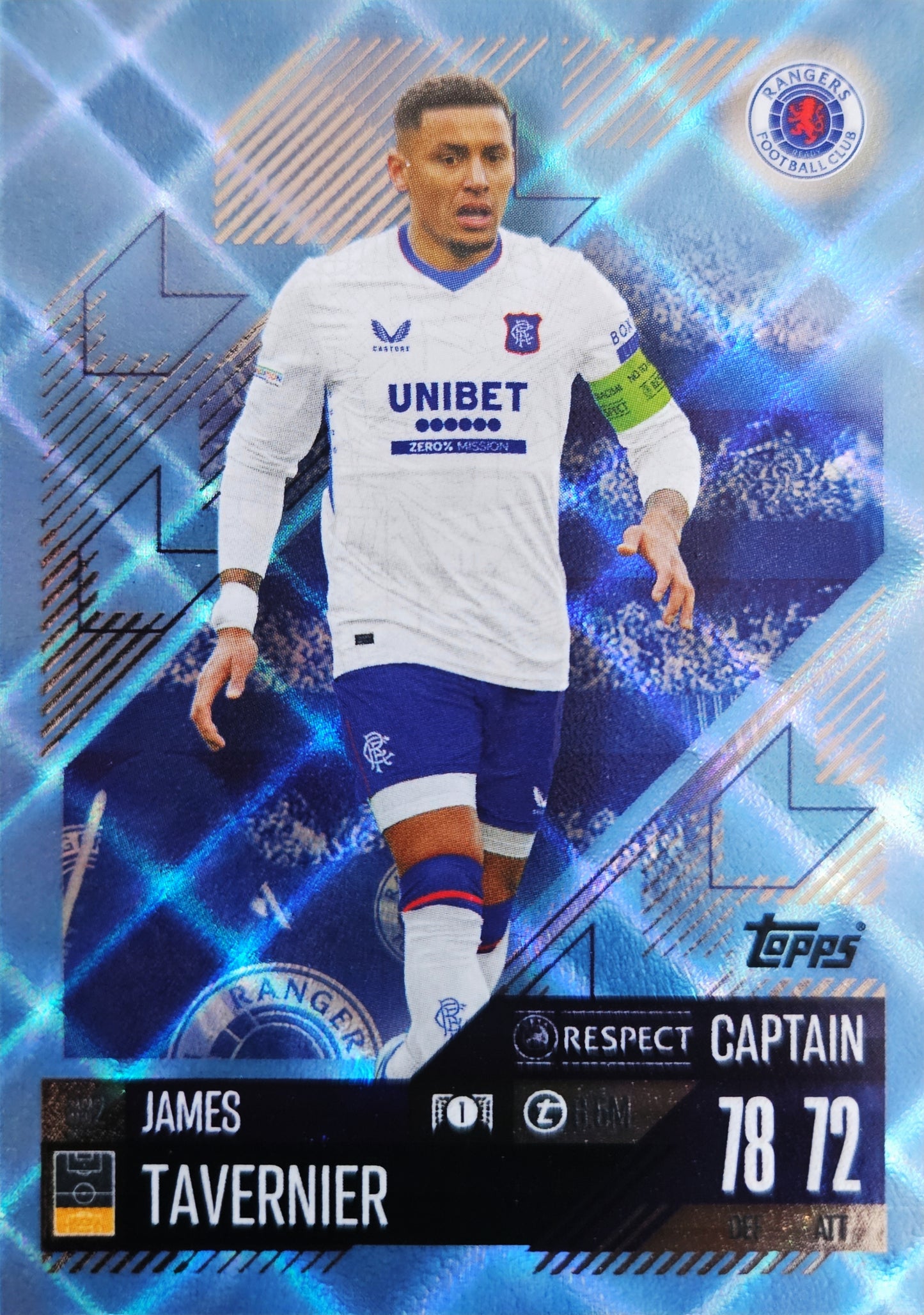 James Tavernier - Paralelo - Match Attax UEFA Club Competitions 24/25