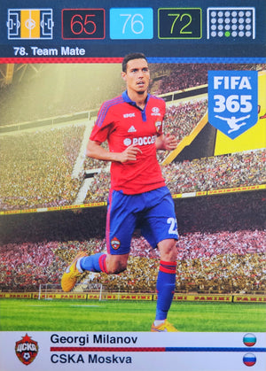 Georgi Milanov - Team Mate - FIFA 365 15/16