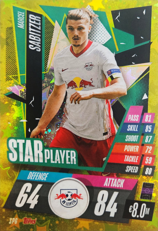Marcelo Sabitzer - Star Player - Match Attax UEFA Club Competitions 20/21