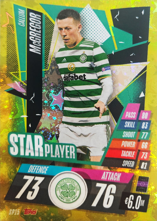 Callum McGregor - Star Player - Match Attax UEFA Club Competitions 20/21
