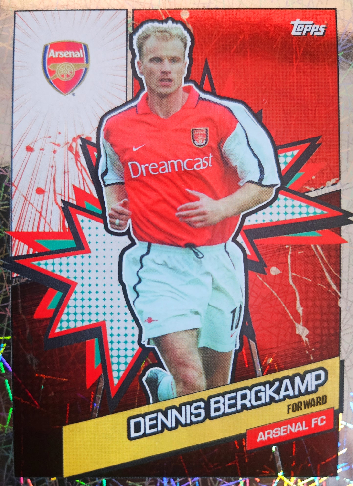 Dennis Bergkamp - Electric - Fan Set Arsenal 2023