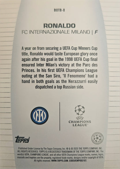 Ronaldo Nazario - Best of the best - Topps 2025