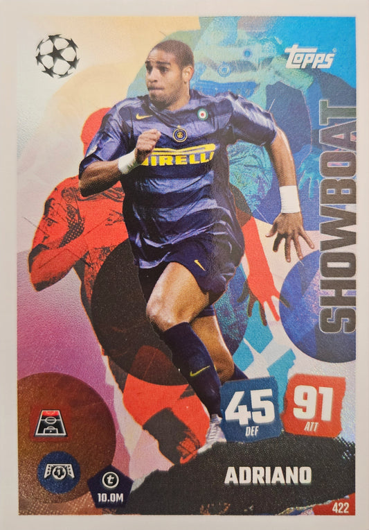 Adriano - Showboat - Match Attax 25/26