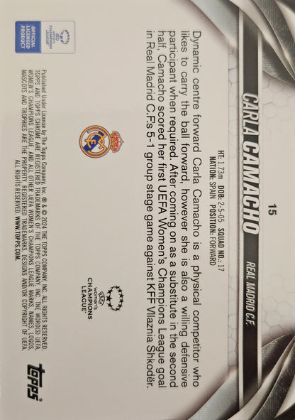 Carla Camacho (RC) /250 - Topps Chrome 2024