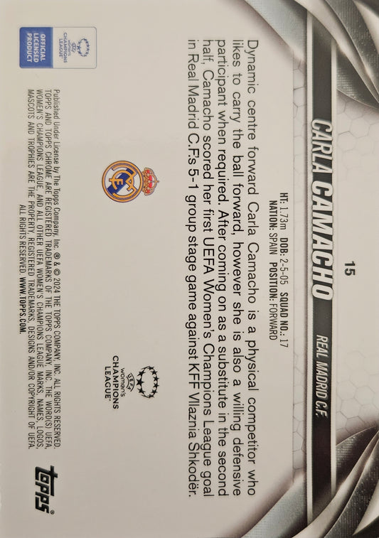 Carla Camacho (RC) /250 - Topps Chrome 2024