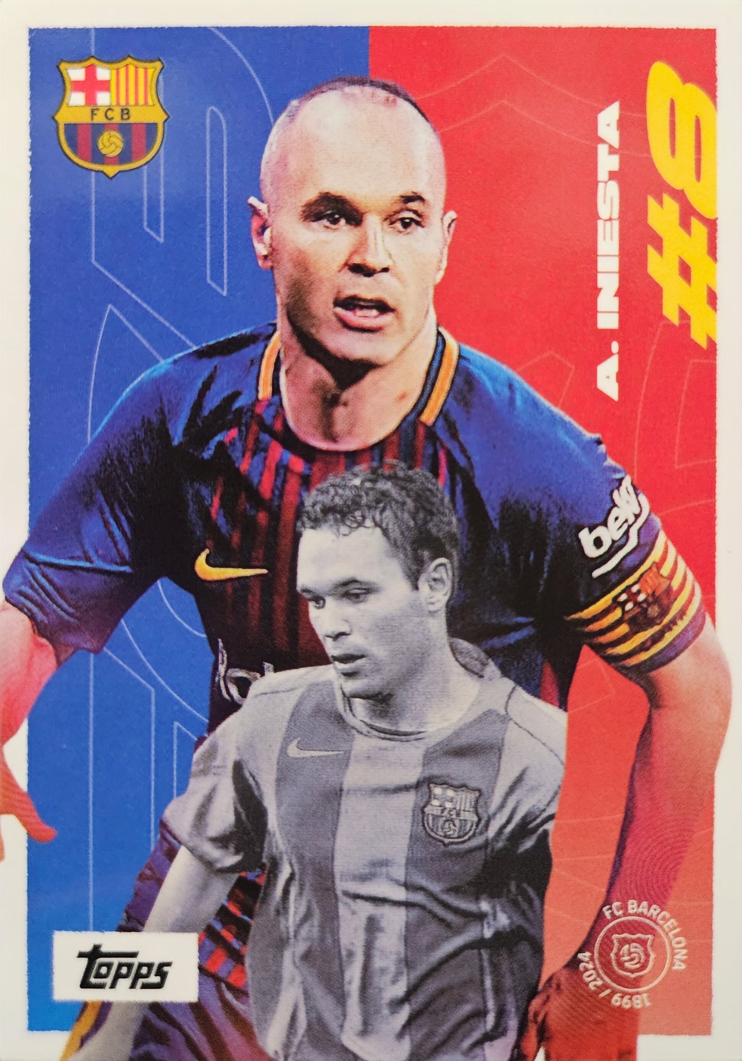 Andrés Iniesta - First Goal - Team Set Barcelona 2024