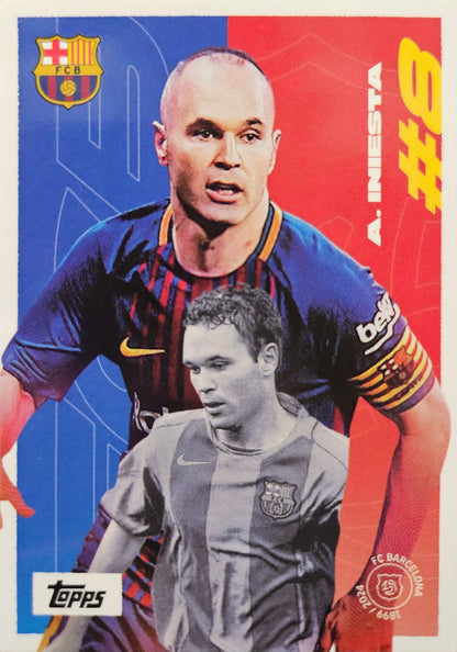 Andrés Iniesta - First Goal - Team Set Barcelona 2024