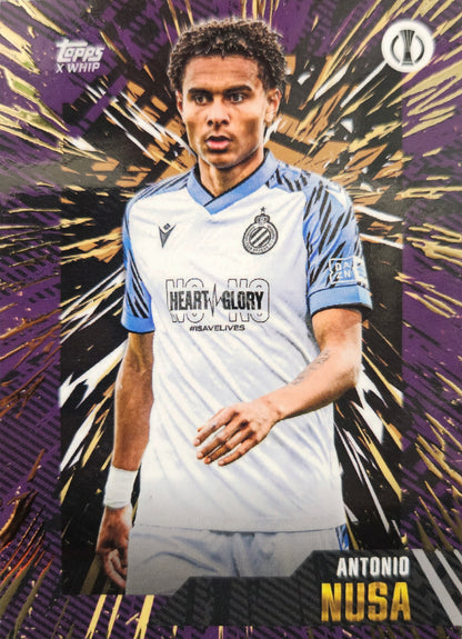 Antonio Nusa - Topps Gold 2023