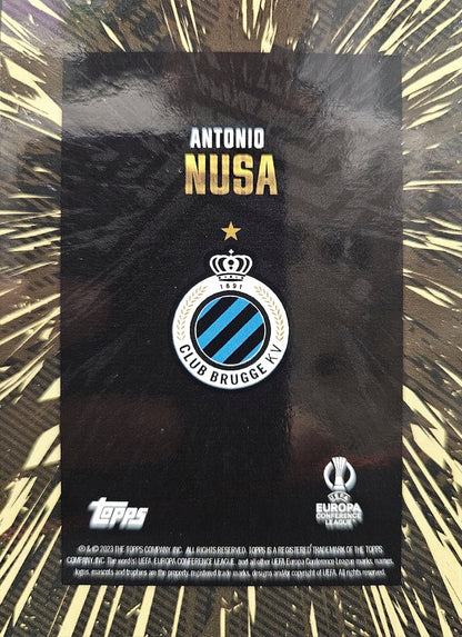 Antonio Nusa - Topps Gold 2023