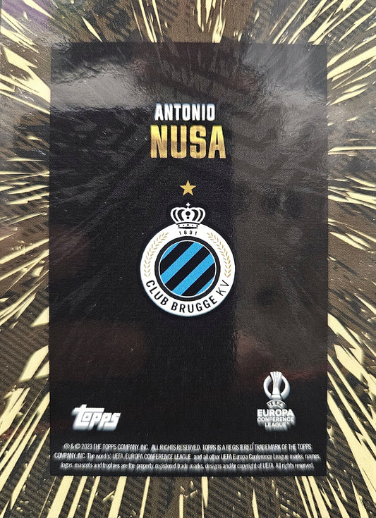 Antonio Nusa - Topps Gold 2023
