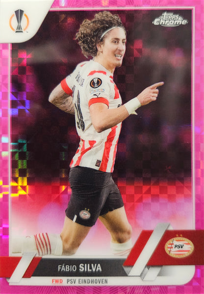 Fábio Silva /250 - Pink - Topps Chrome 2023