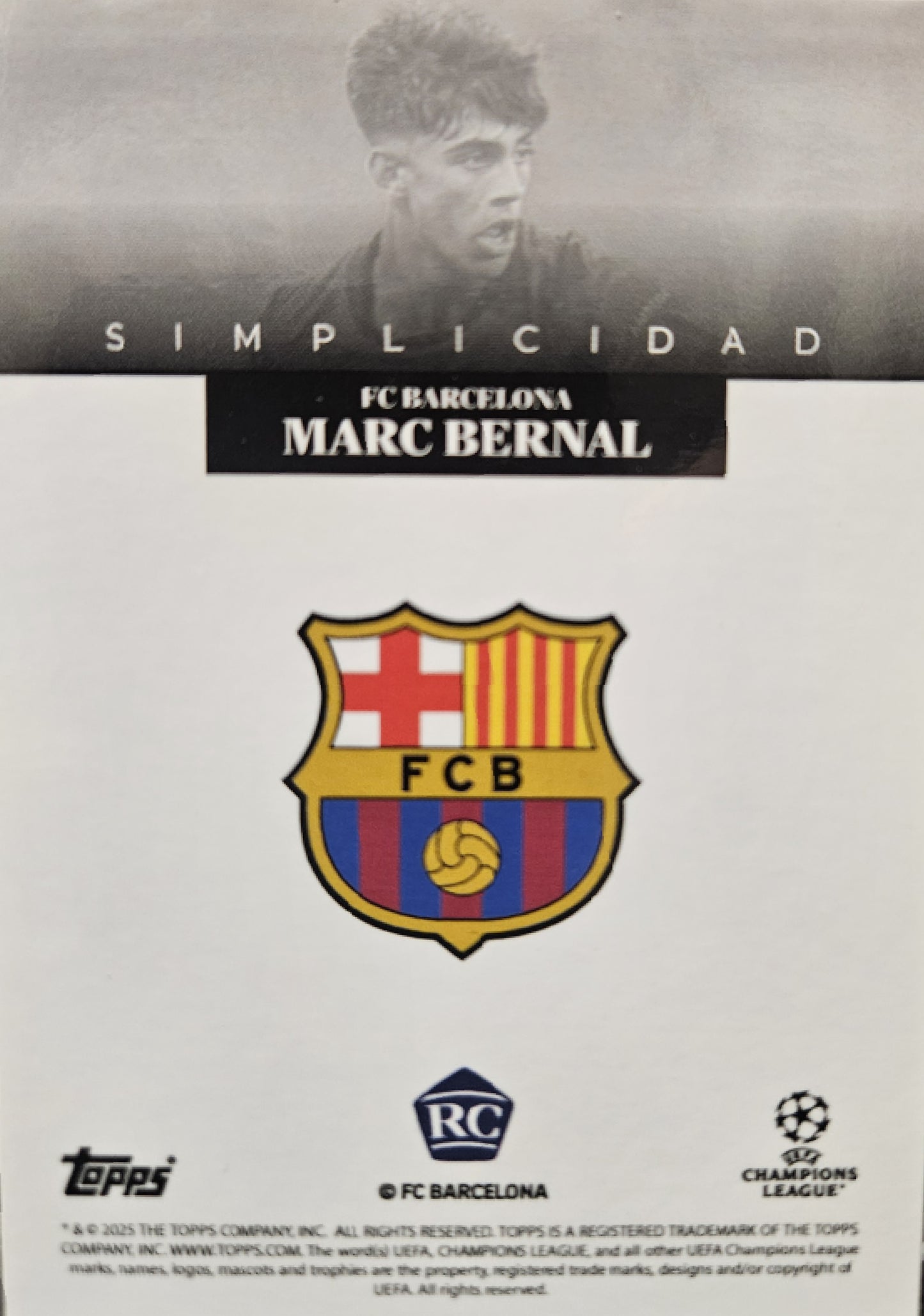 Marc Bernal (RC) - Simplicidad 2025