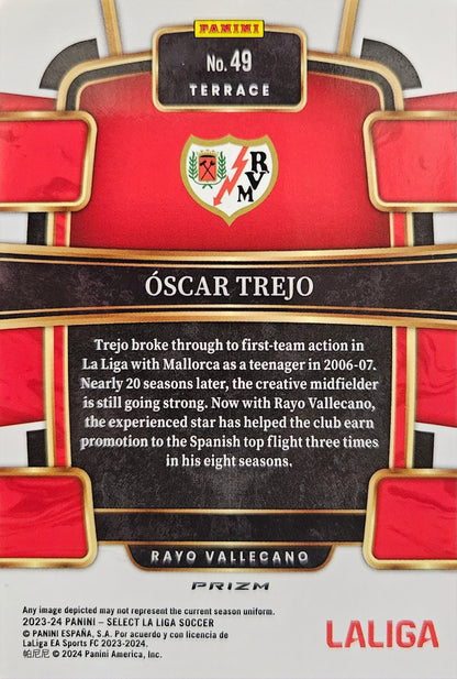 Óscar Trejo - Terrace - Panini Select LaLiga 23/24