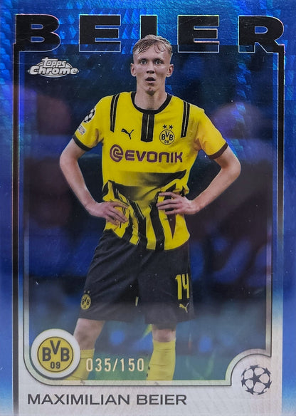 Maximilian Beier /150 - Topps Chrome UEFA Club Competitions 24/25