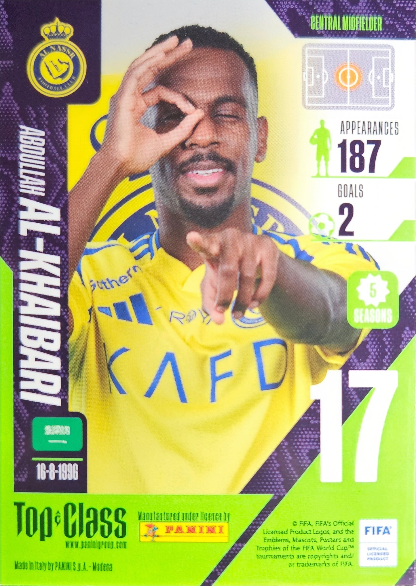 Abdullah Al-Khaibari - Top Class Pure Football 2025