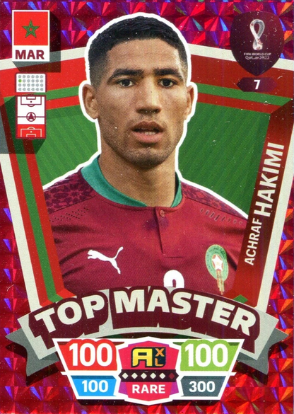 Achraf Hakimi - Top Master - Adrenalyn XL FIFA World Cup Qatar 2022