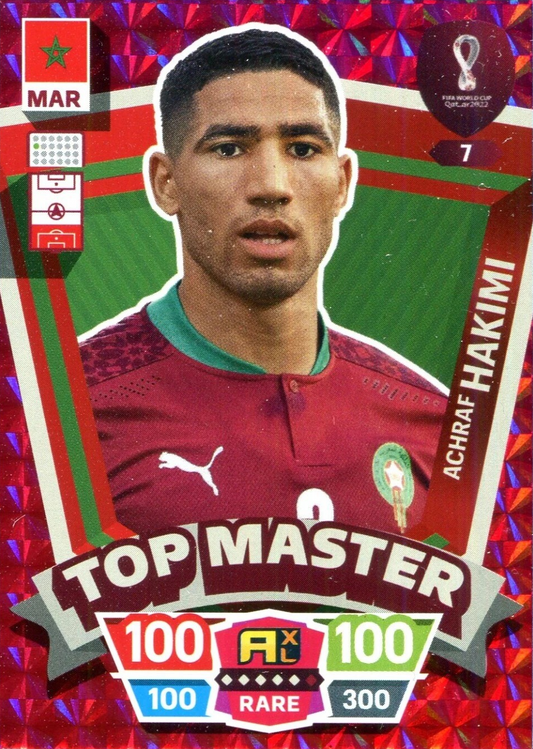 Achraf Hakimi - Top Master - Adrenalyn XL FIFA World Cup Qatar 2022