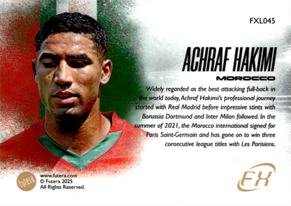 Achraf Hakimi - Futera 2025