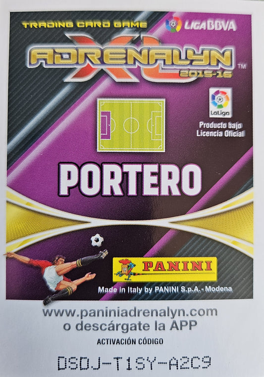 Adán - Porterazo - Adrenalyn XL LaLiga 15/16