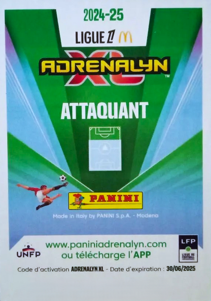 Jonathan David - Edición Limitada - Adrenalyn XL Ligue 1 24/25