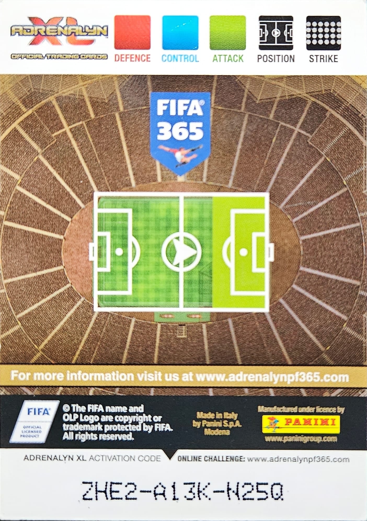 Mohamed Salah - Team Mate - Adrenalyn XL FIFA 365 2017