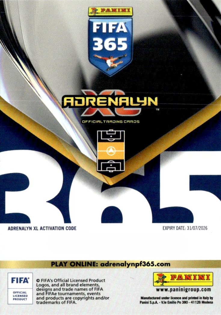 Alexis Mac Allister - Fan's Favourite - Paralela azul - Adrenalyn XL FIFA 365 2026