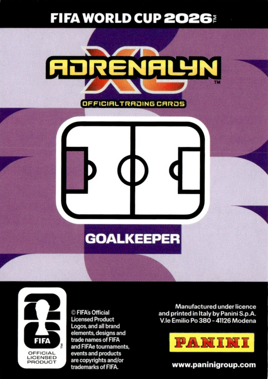 Alireza Beiranvand - Hero - Adrenalyn XL FIFA World Cup 2026