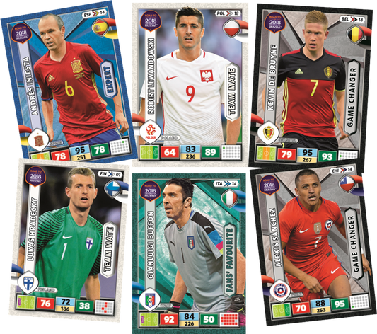 Adrenalyn XL Road to FIFA World Cup Russia 2018 - Sobre
