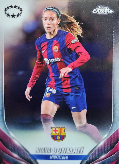 Aitana Bonmatí - Topps Chrome UEFA Women's Champions League 23/24