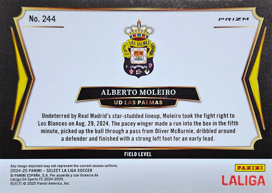 Alberto Moleiro - Field Level Refractor - Select LaLiga 24/25