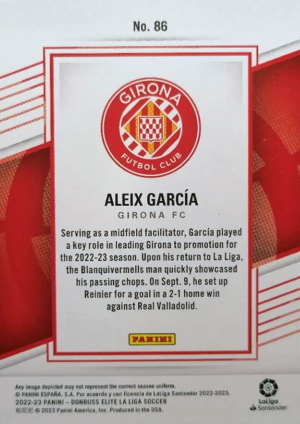Aleix García (RC) - Donruss Elite LaLiga 22/23