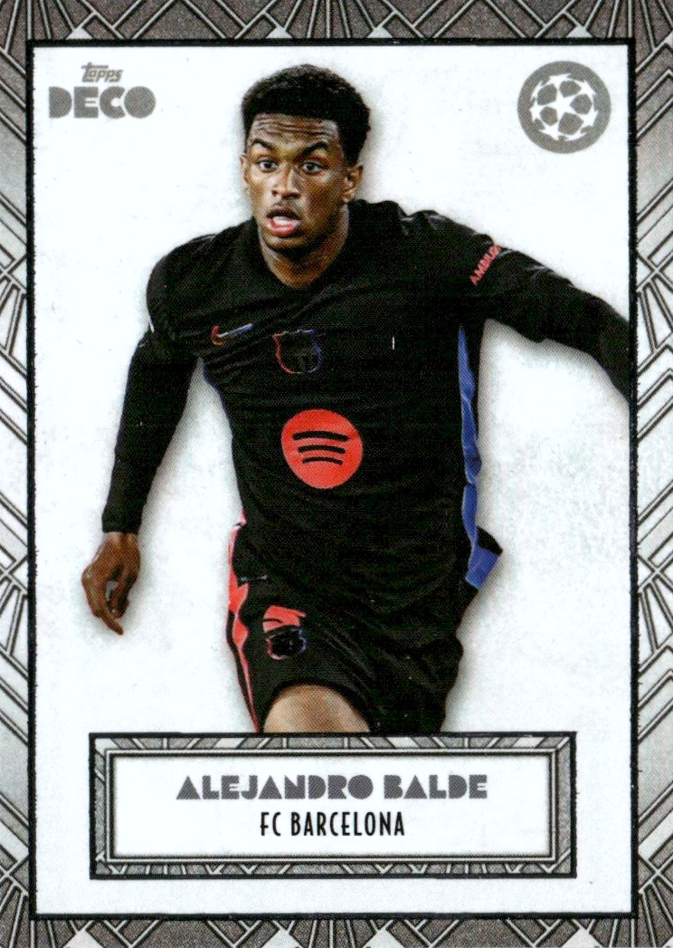 Alejandro Balde - Topps Deco UEFA Club Competitions 24/25
