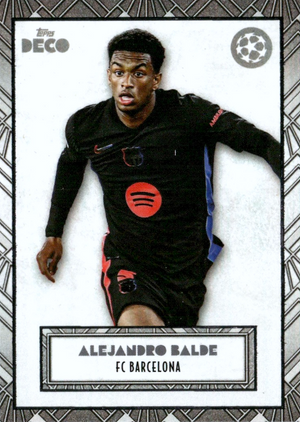 Alejandro Balde - Topps Deco UEFA Club Competitions 24/25