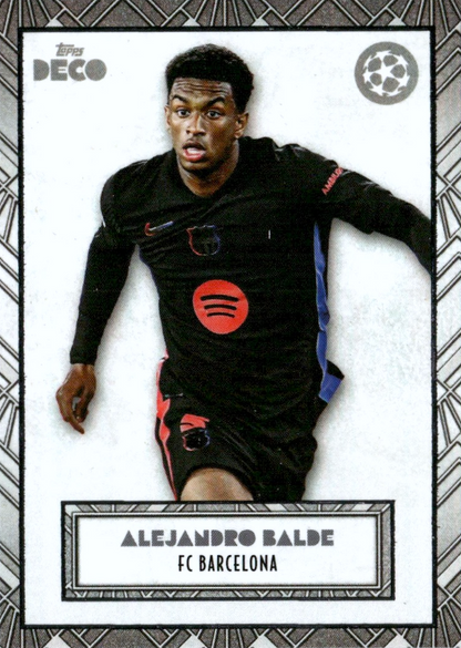 Alejandro Balde - Topps Deco UEFA Club Competitions 24/25