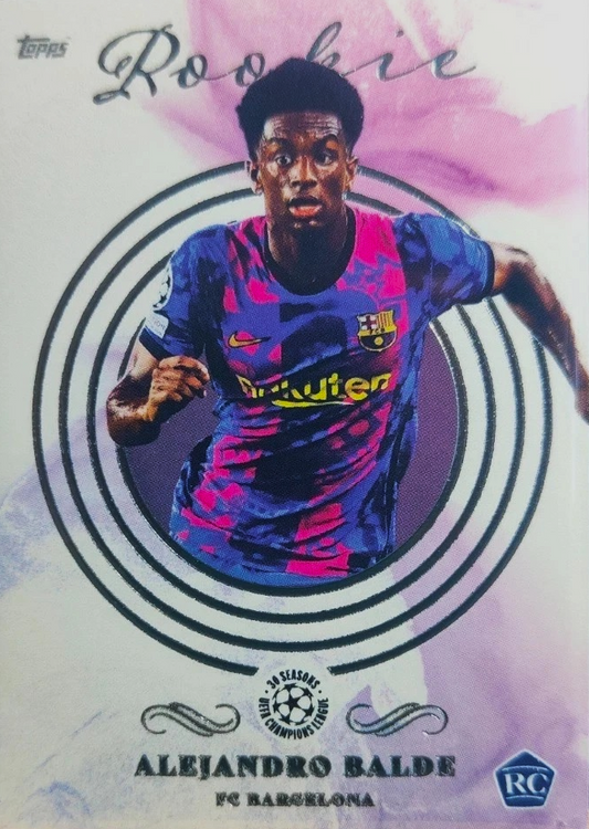 Alejandro Balde (RC) - Rookie - UEFA Champions League Pearl 21/22