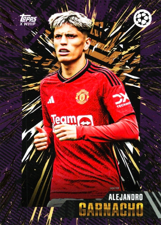 Alejandro Garnacho - Topps Gold UEFA Club Competitions 23/24