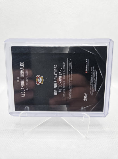 Alejandro Grimaldo /99 - Autógrafo original - Horizon - Midnight Bundesliga 24/25