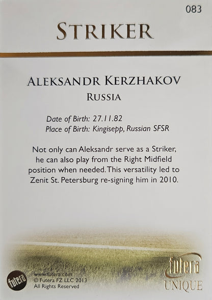 Aleksandr Kerzhakov - Futera Unique 2013