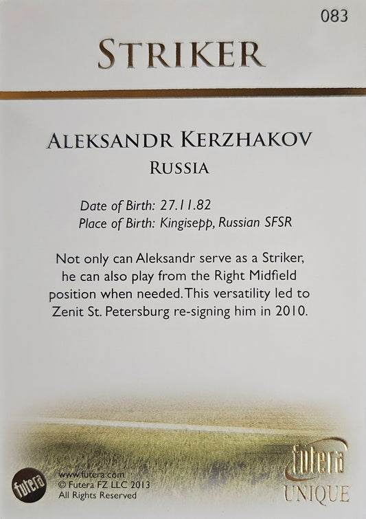 Aleksandr Kerzhakov - Futera Unique 2013