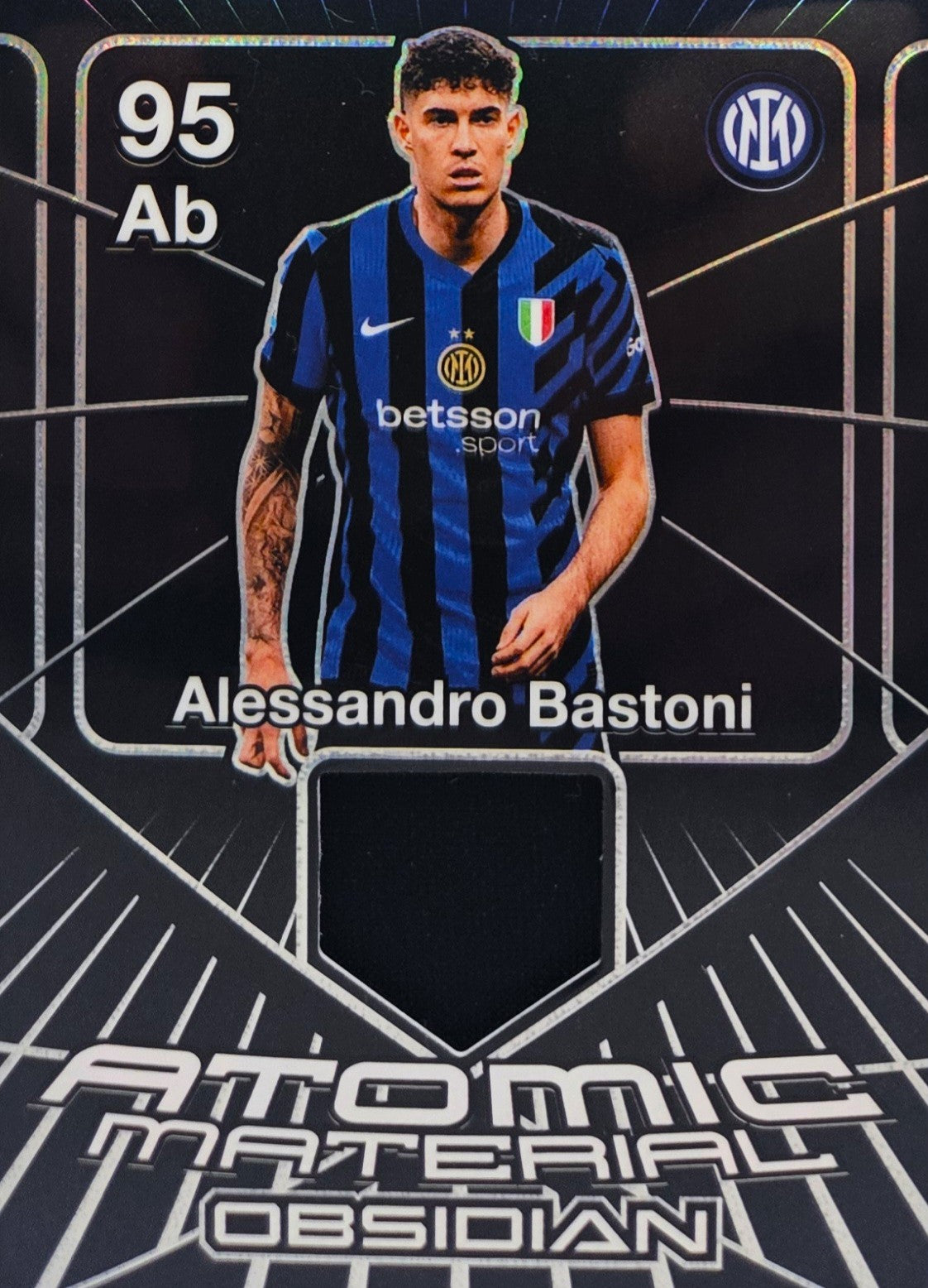Alessandro Bastoni /199 - Parche - Obsidian Soccer 24/25