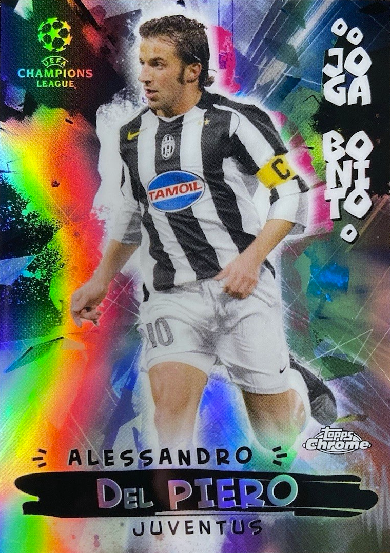 Alessandro Del Piero - Joga Bonito - Topps Chrome UEFA Champions League 20/21