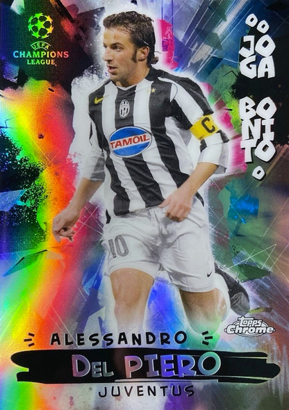 Alessandro Del Piero - Joga Bonito - Topps Chrome UEFA Champions League 20/21