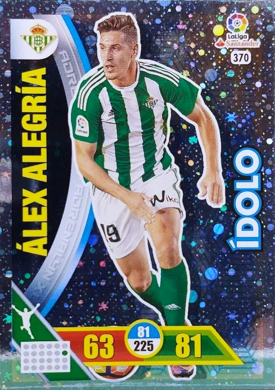 Álex Alegría - Ídolo - Adrenalyn XL LaLiga 17/18