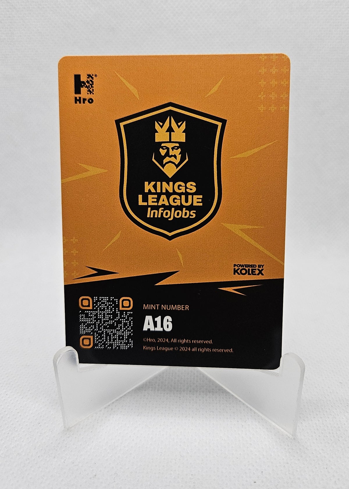 Álex Cubedo /25 - Autógrafo original - Kings League Season 1