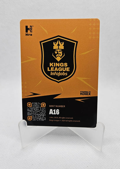 Álex Cubedo /25 - Autógrafo original - Kings League Season 1