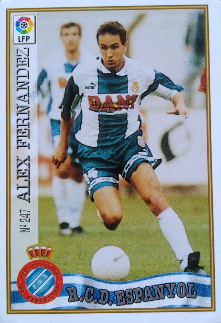 Álex Fernández - Las Fichas de la Liga 97/98