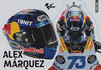 Álex Márquez - Helmet - MotoGP 2024 75th Anniversary