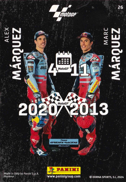 Álex Márquez y Marc Márquez - Team - MotoGP 2024 75th Anniversary